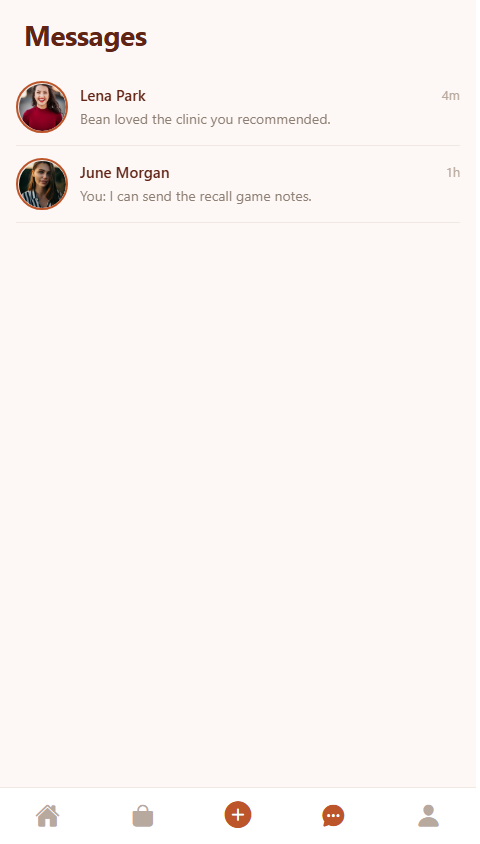 Message other owners screenshot